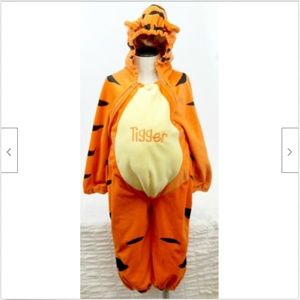 Disney Store Faux Fur Tigger Costume Jumper Hood